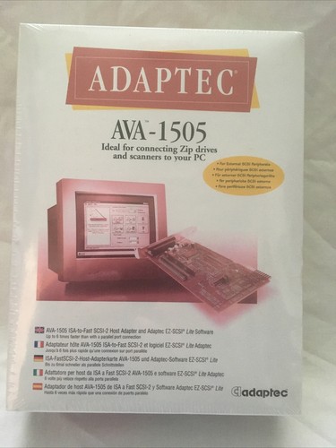 Adaptec ava 1505 - scsi, card
