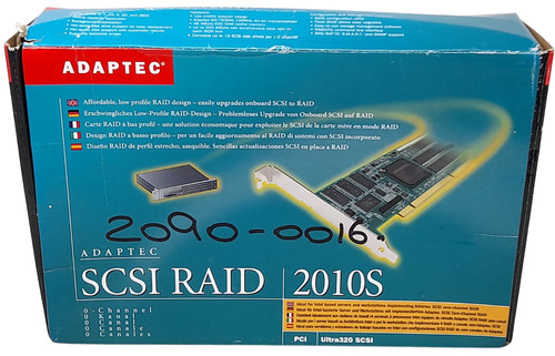 Adaptec asr 2010s kit scsi - adaptec,