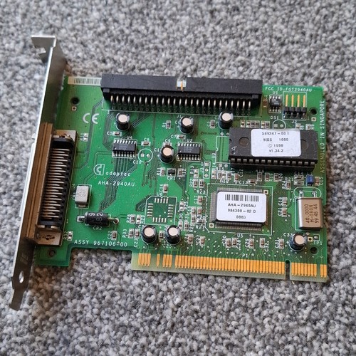 Adaptec aha 2940au scsi - adaptec, aha-2940au