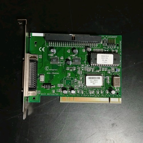 Adaptec aha 2940au scsi - scsi, card